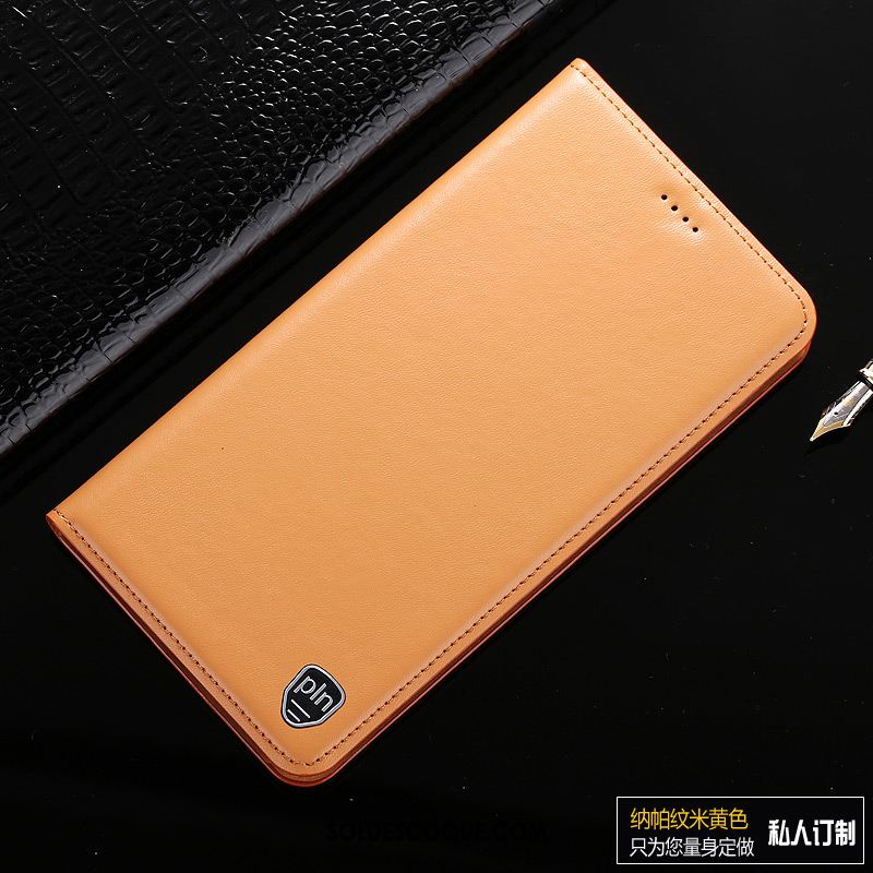 Coque Huawei Y5 2019 Jaune Téléphone Portable Étui Étui En Cuir Modèle Fleurie En Ligne