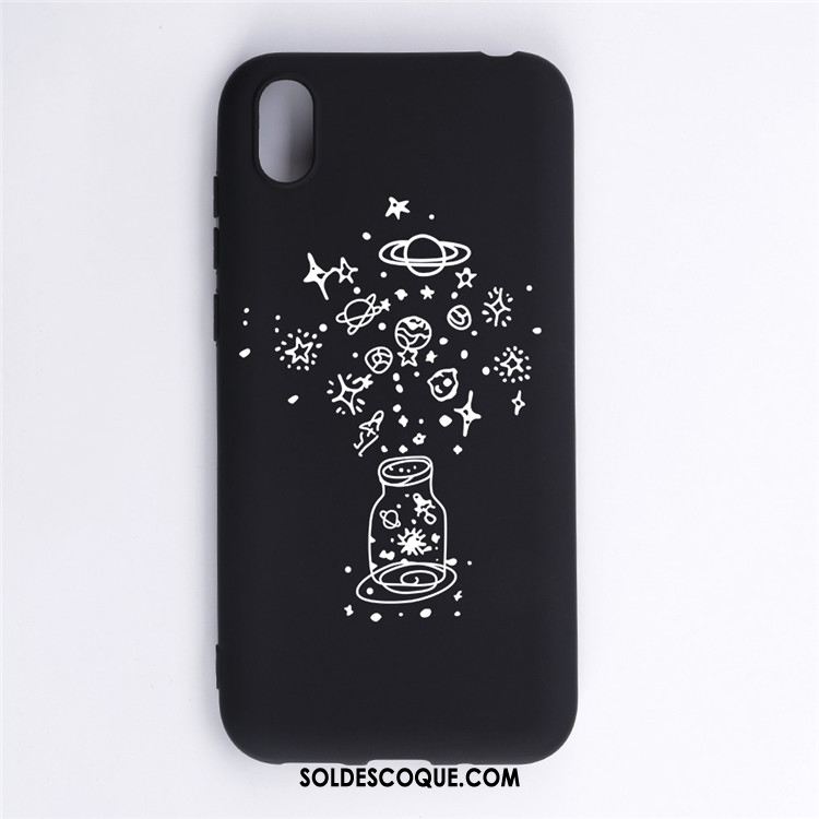 Coque Huawei Y5 2019 Protection Gris Dessin Animé Étui Ornements Suspendus En Vente