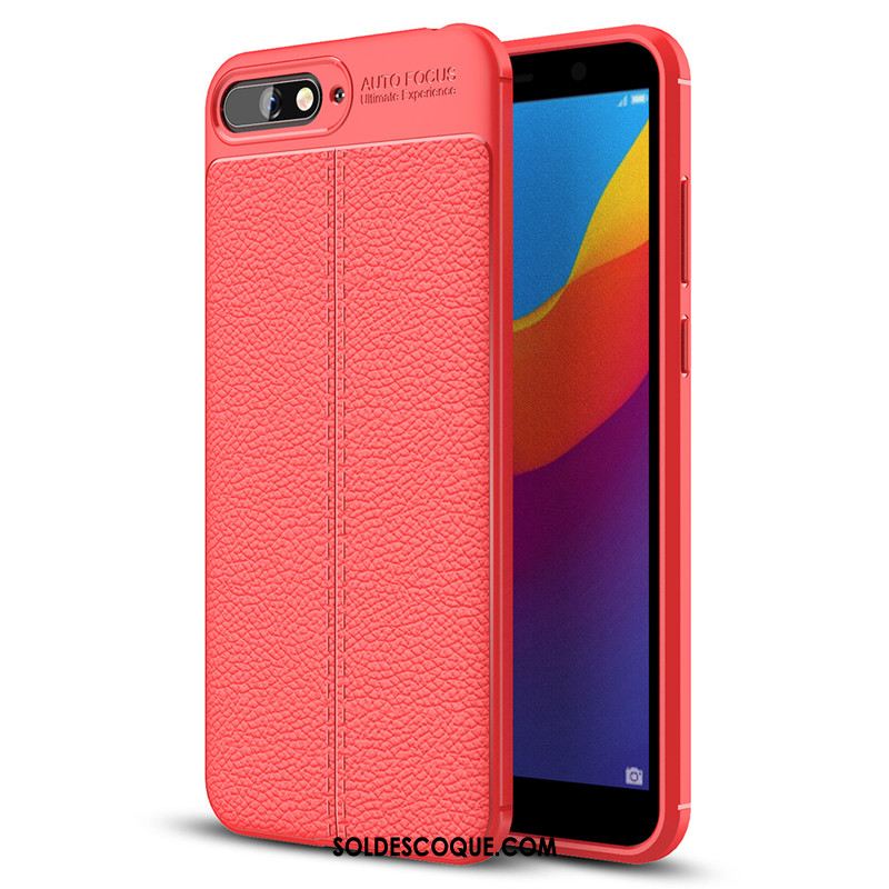 Coque Huawei Y6 2018 Nouveau Modèle Fleurie Gris Téléphone Portable Étui Soldes