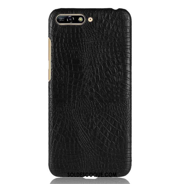 Coque Huawei Y6 2018 Protection Crocodile Modèle Étui Téléphone Portable Incassable En Vente