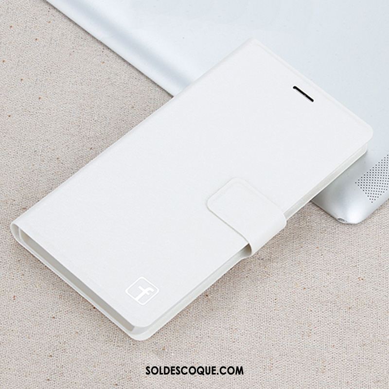 Coque Huawei Y6 2018 Protection Étui En Cuir Téléphone Portable Rouge Pas Cher