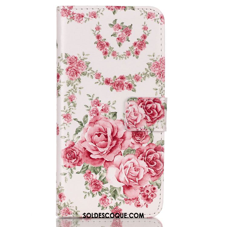 Coque Huawei Y6 2018 Rose Gaufrage Téléphone Portable Motif Peinture En Vente