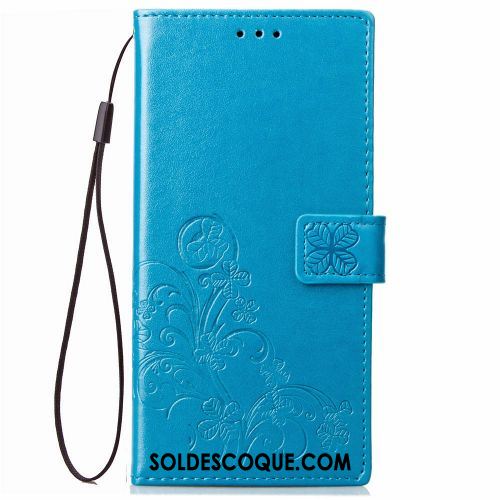 Coque Huawei Y6 2018 Support Téléphone Portable Étui Étui En Cuir Carte Pas Cher