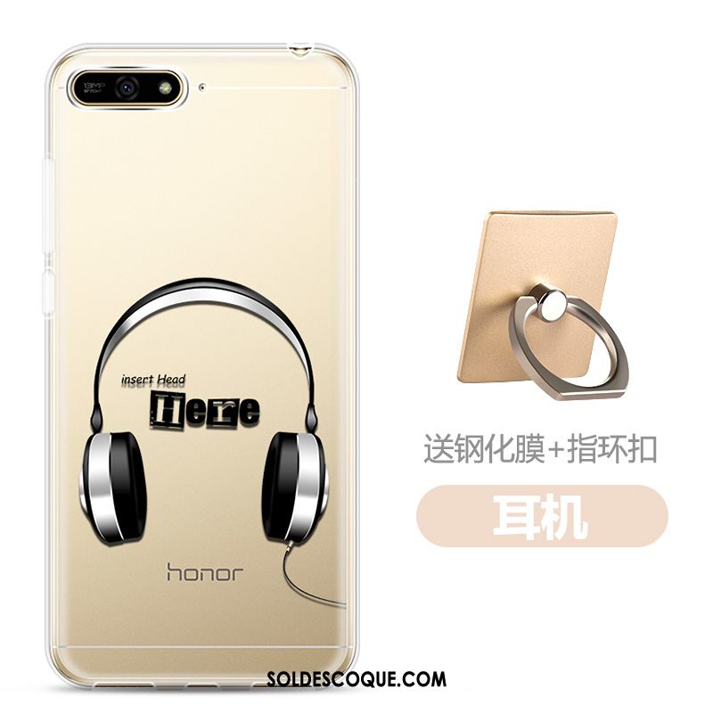 Coque Huawei Y6 2018 Transparent Protection Fluide Doux Membrane Téléphone Portable En Ligne