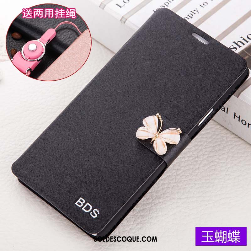 Coque Huawei Y6 2018 Étui En Cuir Rose Protection Téléphone Portable Fashion En Ligne