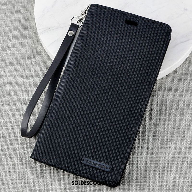 Coque Huawei Y6 2018 Étui En Cuir Téléphone Portable Gris Protection Tout Compris En Ligne