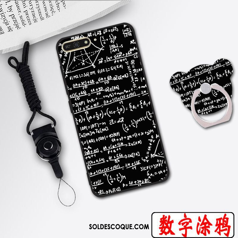 Coque Huawei Y6 2018 Étui Protection Ornements Suspendus Vert Clair En Ligne