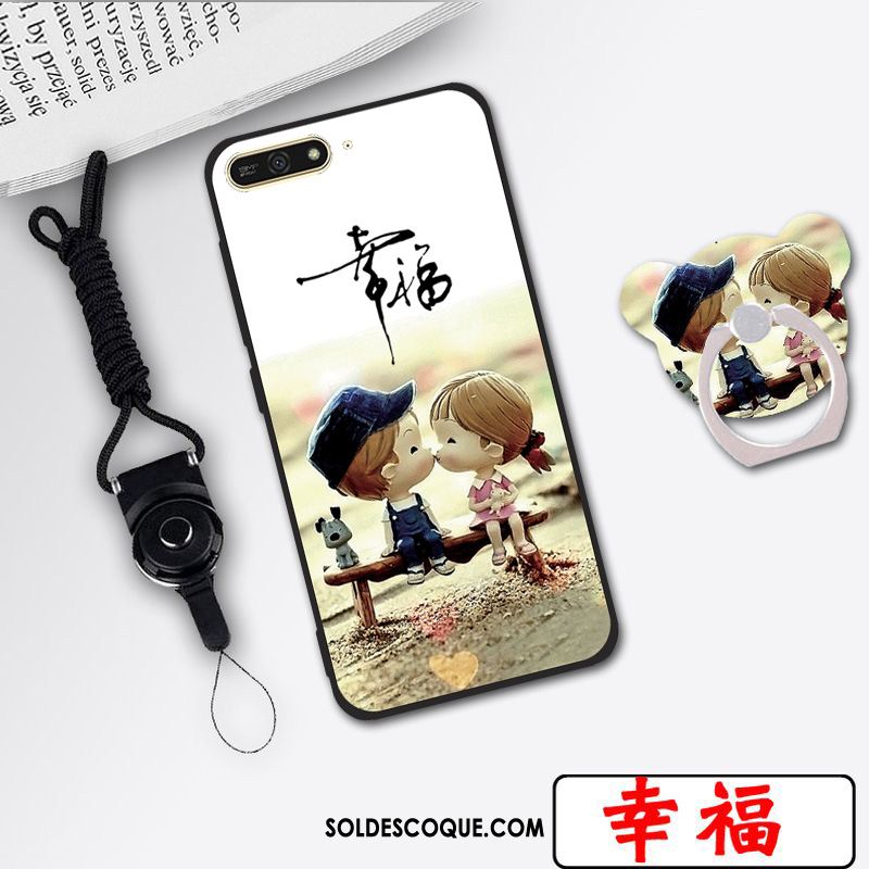 Coque Huawei Y6 2018 Étui Protection Ornements Suspendus Vert Clair En Ligne