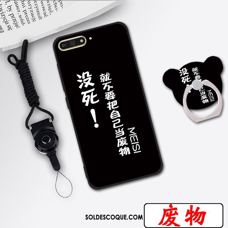 Coque Huawei Y6 2018 Étui Protection Ornements Suspendus Vert Clair En Ligne