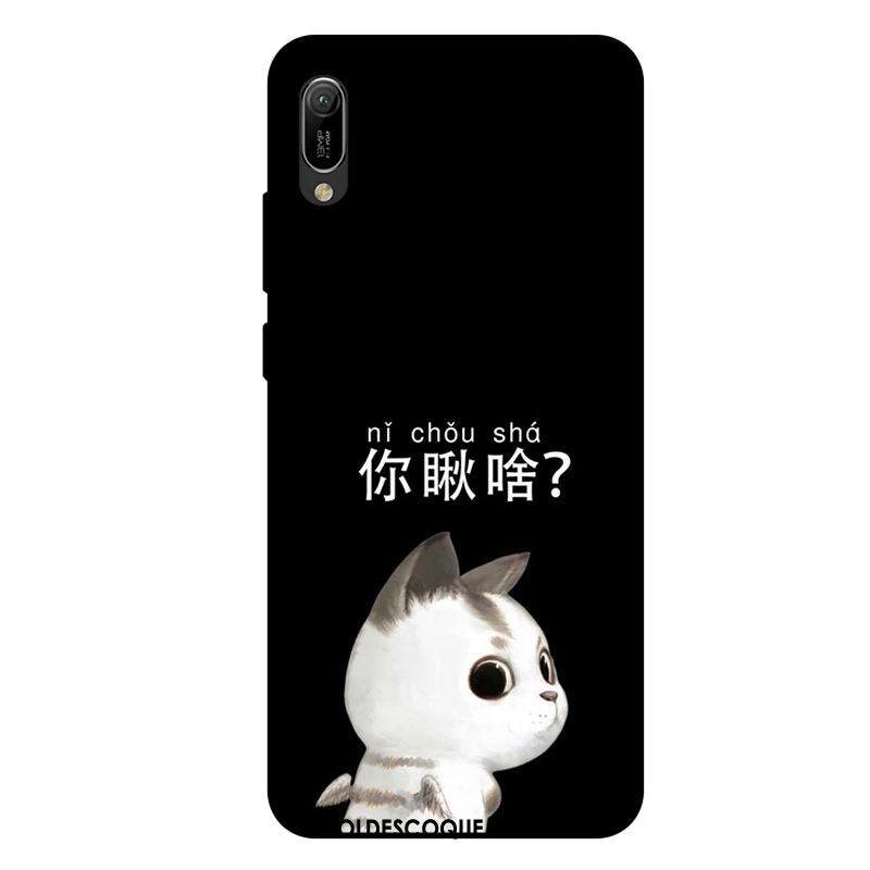 Coque Huawei Y6 2019 Blanc Silicone Amoureux Tout Compris Fluide Doux En Ligne