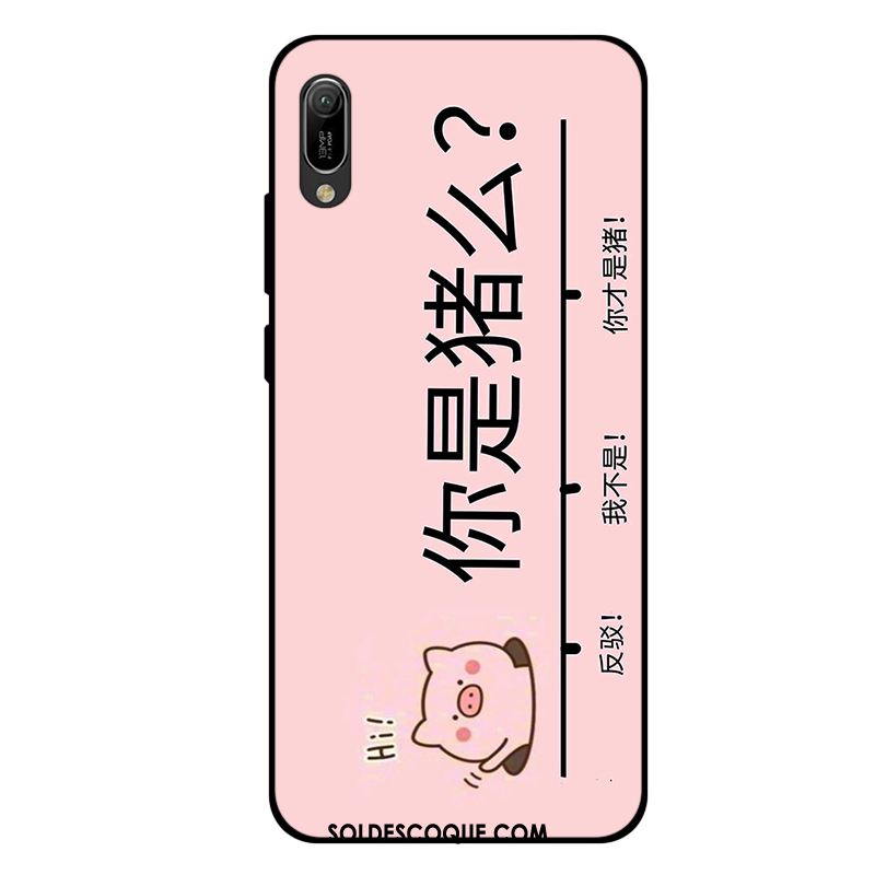 Coque Huawei Y6 2019 Blanc Silicone Amoureux Tout Compris Fluide Doux En Ligne