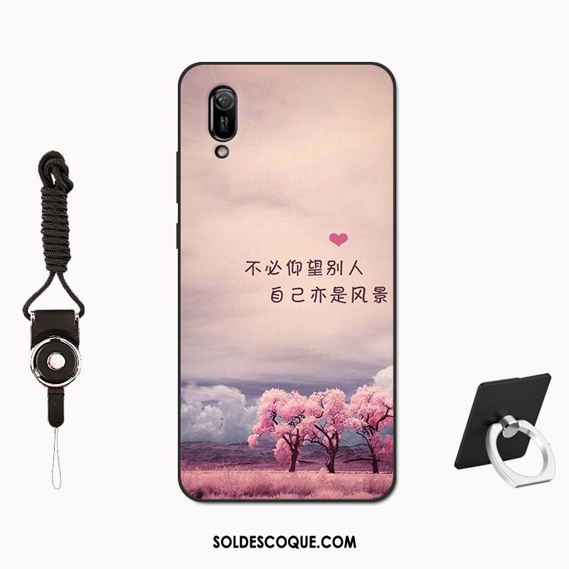 Coque Huawei Y6 2019 Créatif Mode Fluide Doux Membrane Incassable En Ligne