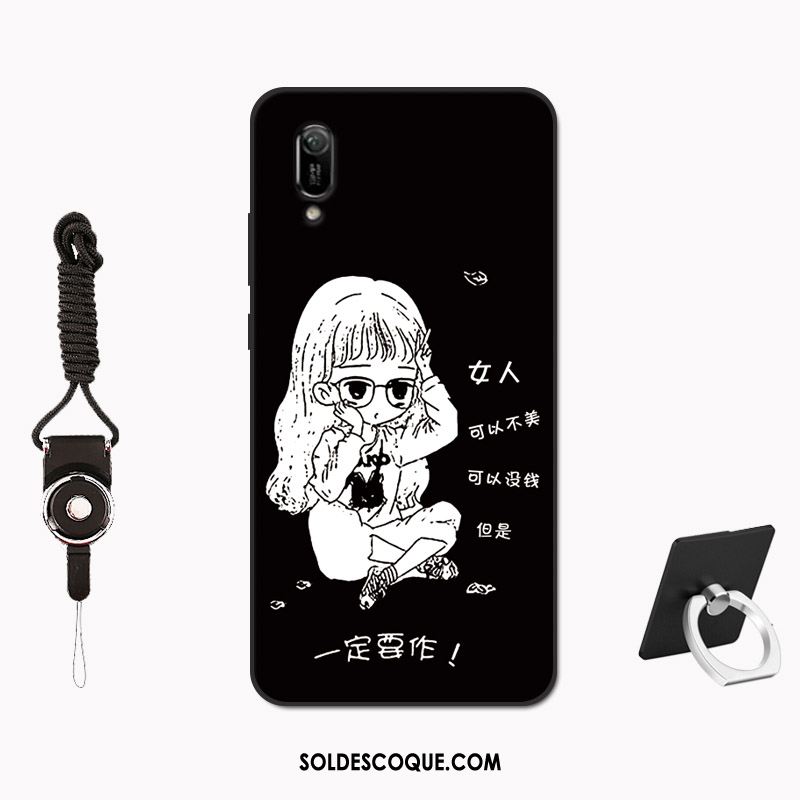 Coque Huawei Y6 2019 Créatif Mode Fluide Doux Membrane Incassable En Ligne