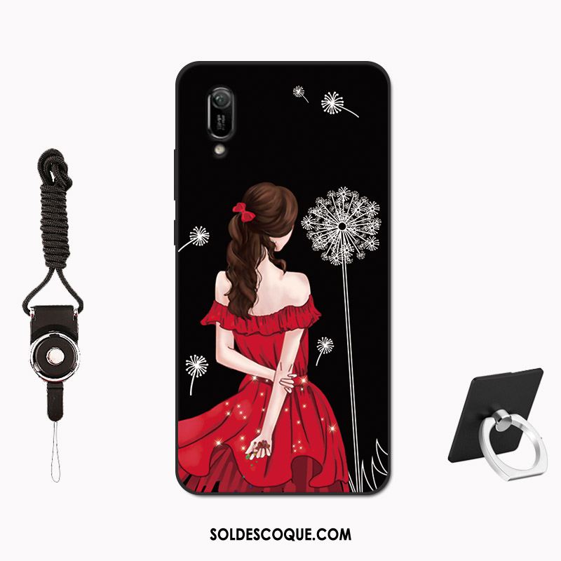 Coque Huawei Y6 2019 Créatif Mode Fluide Doux Membrane Incassable En Ligne