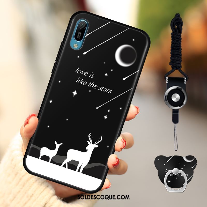 Coque Huawei Y6 2019 Fluide Doux Protection Téléphone Portable Incassable Mode En Vente