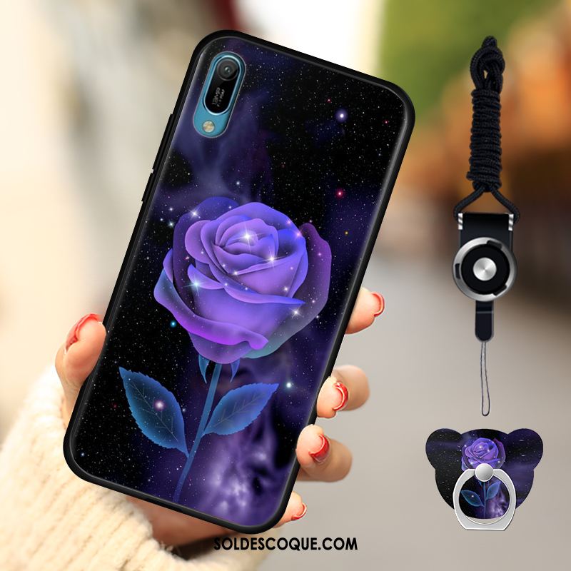 Coque Huawei Y6 2019 Fluide Doux Protection Téléphone Portable Incassable Mode En Vente