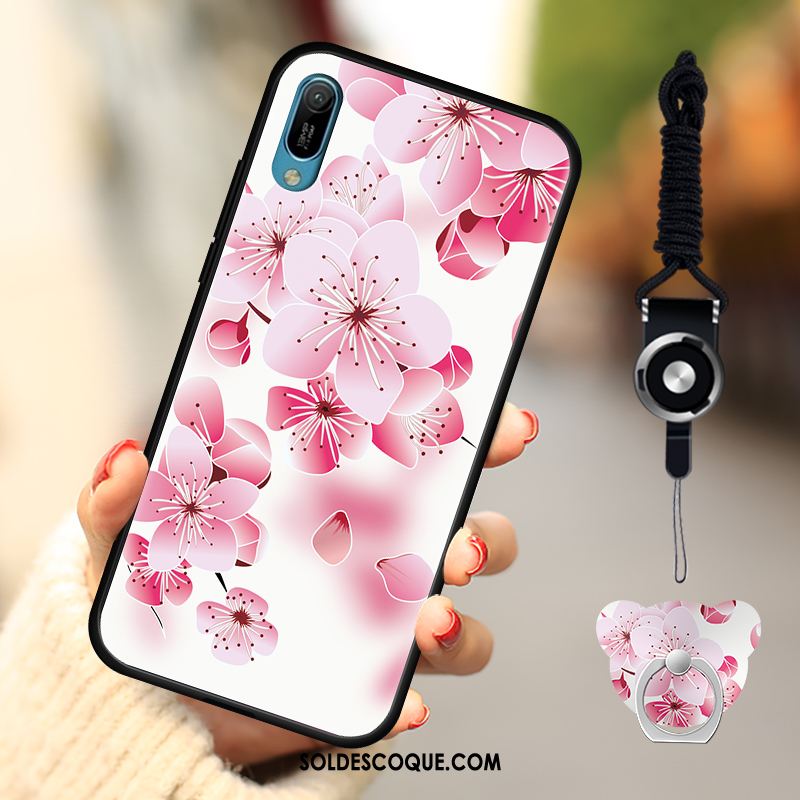 Coque Huawei Y6 2019 Fluide Doux Protection Téléphone Portable Incassable Mode En Vente