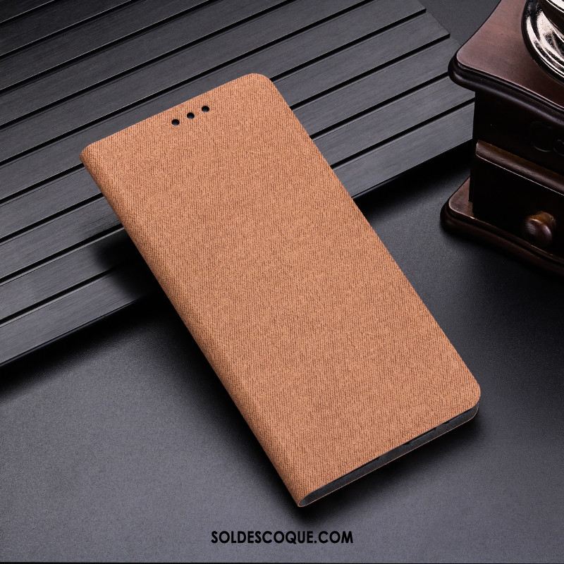 Coque Huawei Y6 2019 Incassable Clamshell Simple Silicone Marque De Tendance Soldes