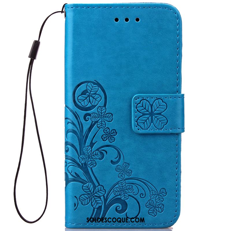 Coque Huawei Y6 2019 Modèle Fleurie Gris Créatif Couleur Unie Étui En Cuir Pas Cher