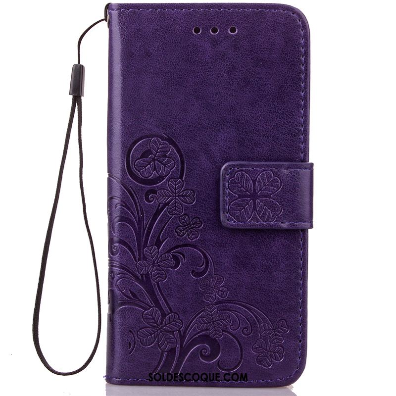 Coque Huawei Y6 2019 Modèle Fleurie Gris Créatif Couleur Unie Étui En Cuir Pas Cher