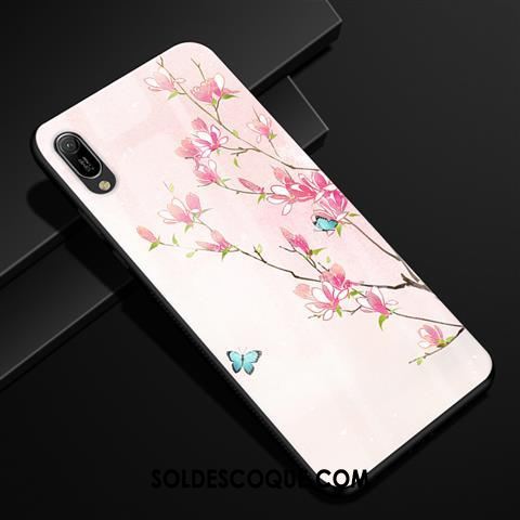 Coque Huawei Y6 2019 Protection Frais Verre Étui Vert En Ligne