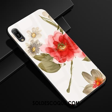 Coque Huawei Y6 2019 Protection Frais Verre Étui Vert En Ligne