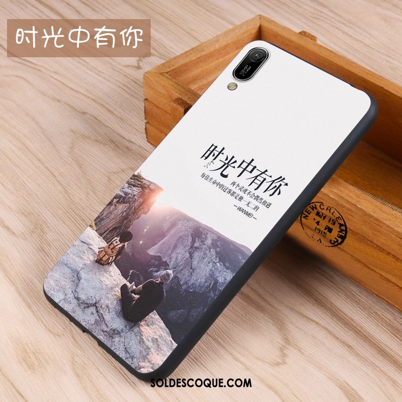 Coque Huawei Y6 2019 Silicone Créatif Incassable Protection Marque De Tendance En Ligne