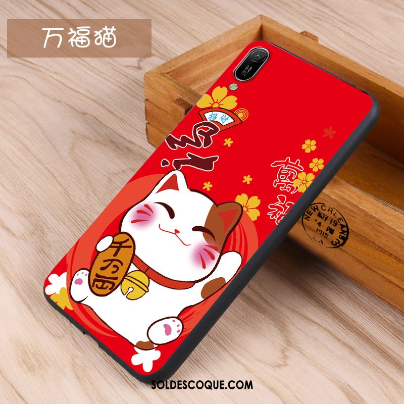 Coque Huawei Y6 2019 Silicone Créatif Incassable Protection Marque De Tendance En Ligne