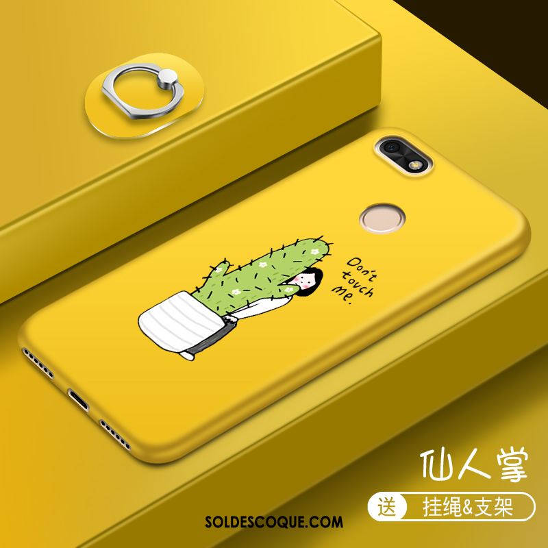 Coque Huawei Y6 Pro 2017 Multicolore Dessin Animé Fluide Doux Vert Téléphone Portable Pas Cher