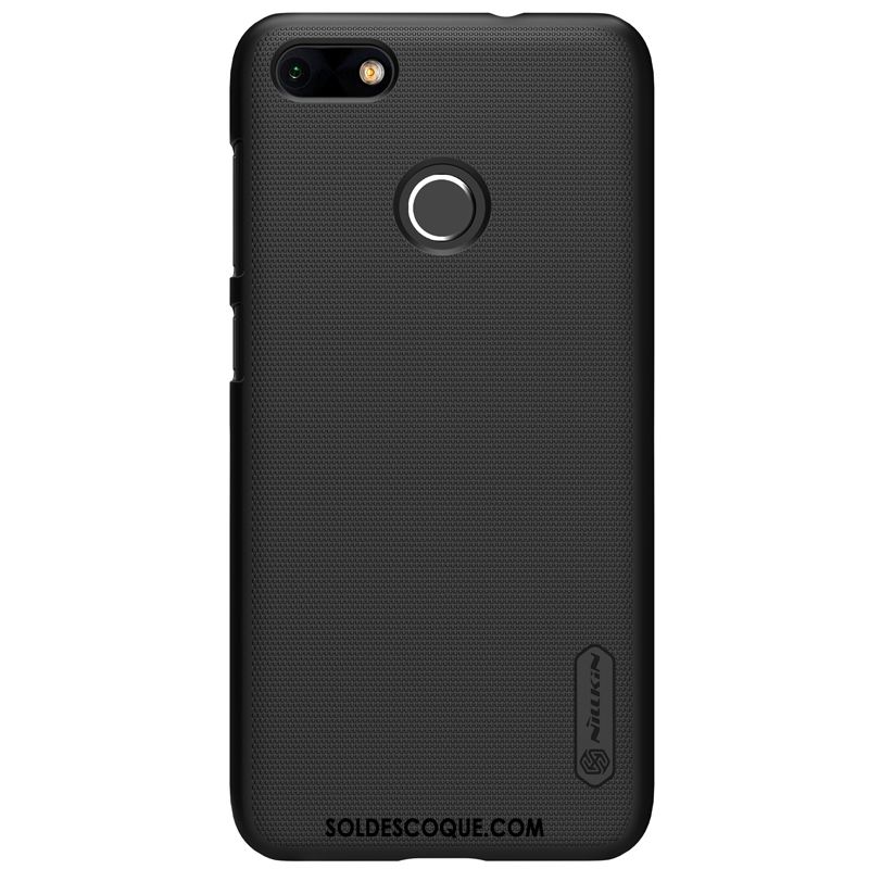 Coque Huawei Y6 Pro 2017 Noir Étui Or Protection Téléphone Portable Housse En Vente