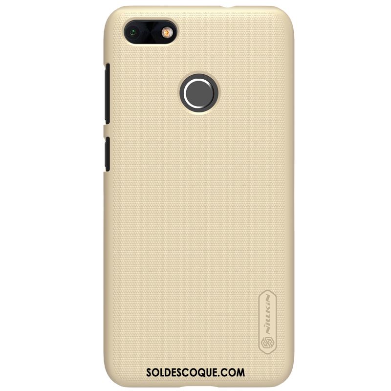 Coque Huawei Y6 Pro 2017 Noir Étui Or Protection Téléphone Portable Housse En Vente