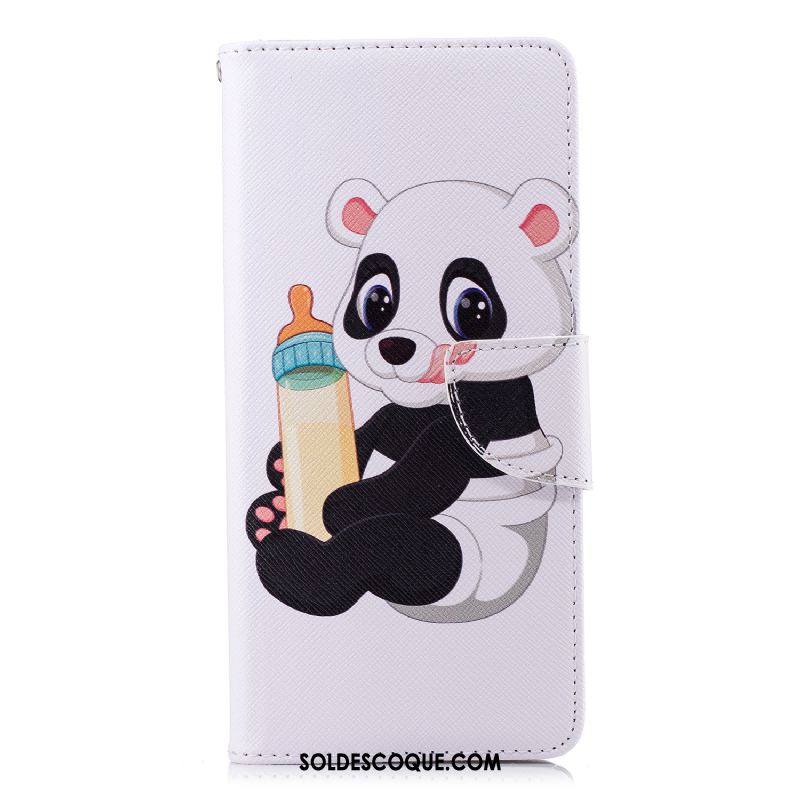 Coque Huawei Y6 Pro 2017 Silicone Carte Incassable Étui Blanc Pas Cher