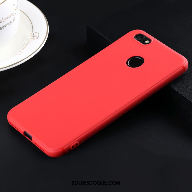 Coque Huawei Y6 Pro 2017 Très Mince Tout Compris Bleu Silicone Fluide Doux Pas Cher