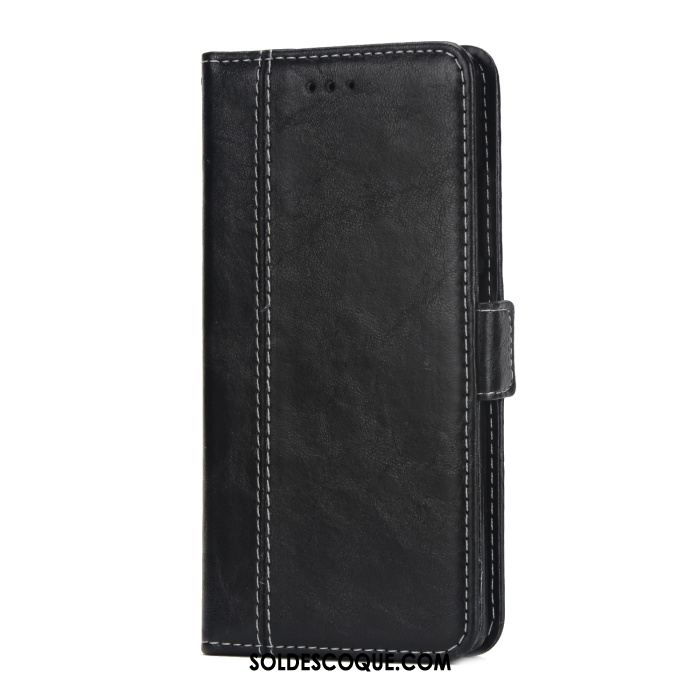 Coque Huawei Y6 Pro 2017 Étui Cuir Véritable Business Incassable Protection Soldes