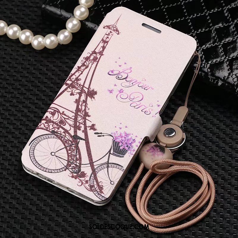 Coque Huawei Y6 Pro 2017 Étui En Cuir Chat Violet Tout Compris Dessin Animé Soldes