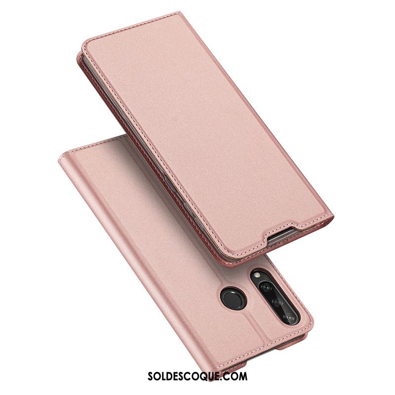 Coque Huawei Y6p Incassable Téléphone Portable Étui En Cuir Carte Bleu Marin Soldes