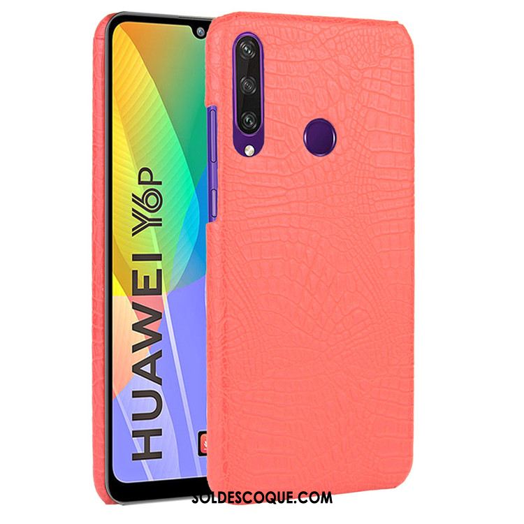 Coque Huawei Y6p Modèle Fleurie Protection Vintage Difficile Cuir Housse Pas Cher