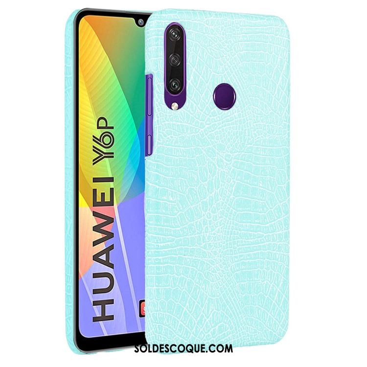 Coque Huawei Y6p Modèle Fleurie Protection Vintage Difficile Cuir Housse Pas Cher