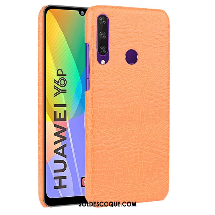 Coque Huawei Y6p Modèle Fleurie Protection Vintage Difficile Cuir Housse Pas Cher