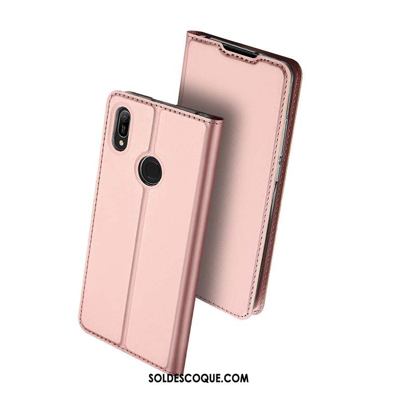 Coque Huawei Y6s Protection Fluide Doux Étui En Cuir Nouveau Or En Ligne