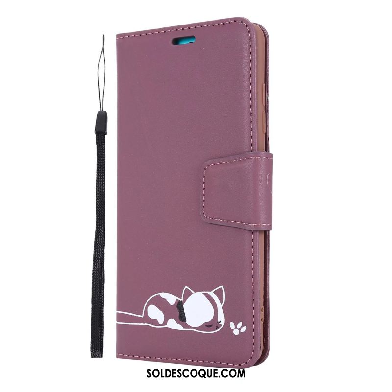 Coque Huawei Y6s Rouge Portefeuille Téléphone Portable Plier France