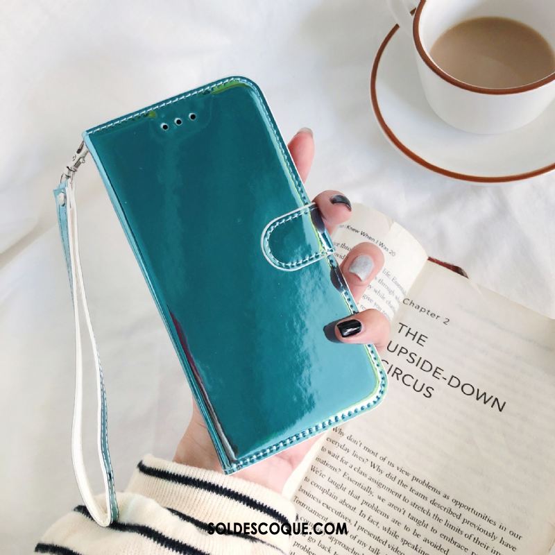 Coque Huawei Y6s Téléphone Portable Tendance Nouveau Plier Vert Soldes