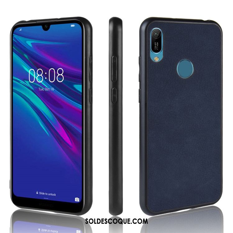 Coque Huawei Y6s Téléphone Portable Étui Noir Tendance Tout Compris France