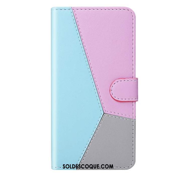 Coque Huawei Y6s Étui En Cuir Carte Téléphone Portable Simple Clamshell Pas Cher