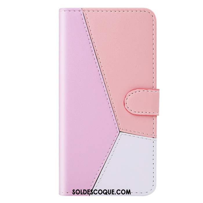 Coque Huawei Y6s Étui En Cuir Carte Téléphone Portable Simple Clamshell Pas Cher