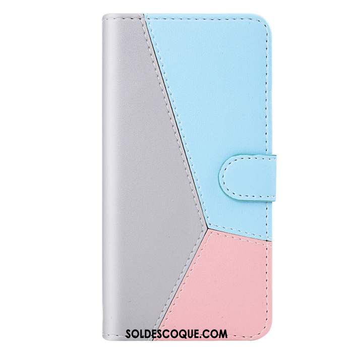 Coque Huawei Y6s Étui En Cuir Carte Téléphone Portable Simple Clamshell Pas Cher