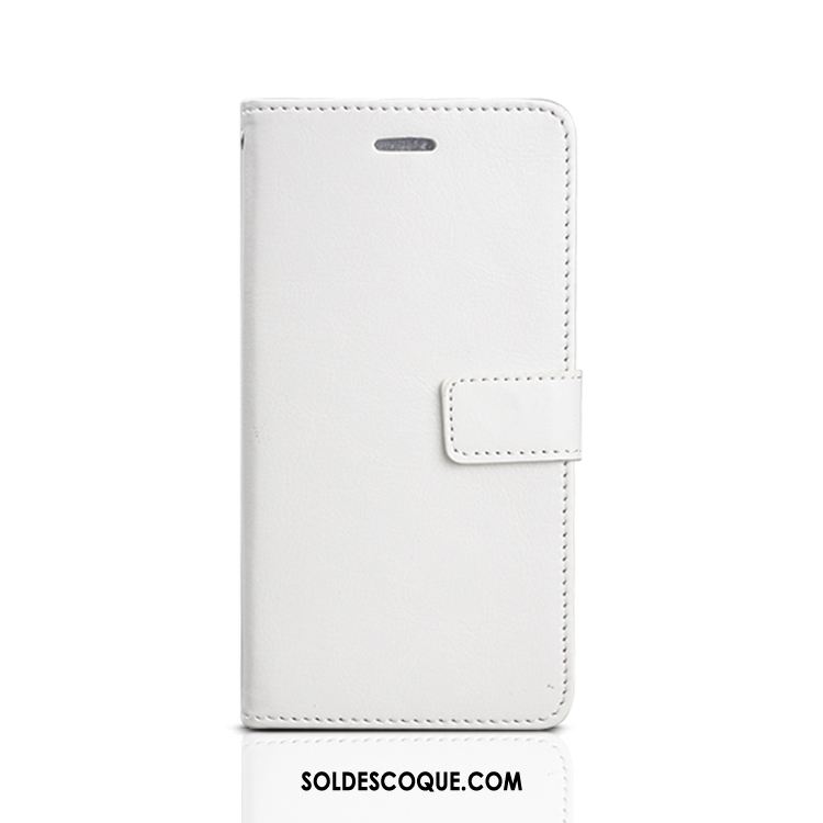Coque Huawei Y6s Étui En Cuir Clamshell Blanc Téléphone Portable En Vente