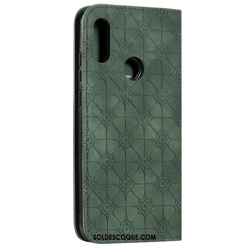 Coque Huawei Y6s Étui Vert Chanceux Protection Téléphone Portable Pas Cher