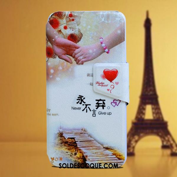 Coque Huawei Y7 2018 Dessin Animé Créatif Tout Compris Étui En Cuir Rouge Soldes