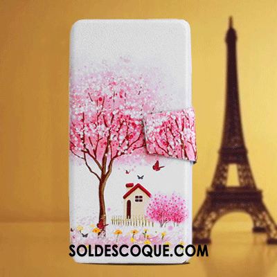 Coque Huawei Y7 2018 Dessin Animé Créatif Tout Compris Étui En Cuir Rouge Soldes